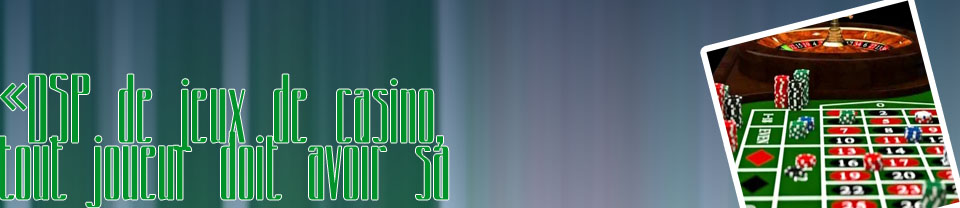 Achat jeux de casino