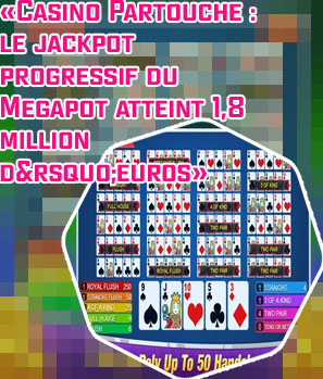 Casino partouche video poker gratuit